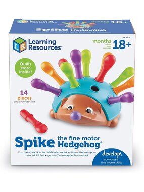 Fine Motor Skills Toy - Colorful Hedgehog with Spikes for Kids' Learning Fun